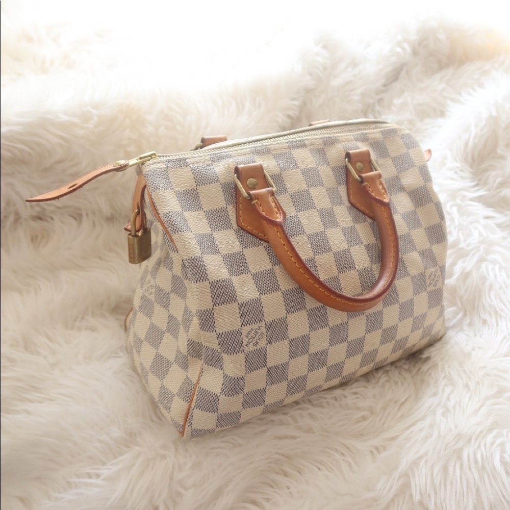 LOUIS VUITTON Speedy Bandouliere Bag Damier 30
